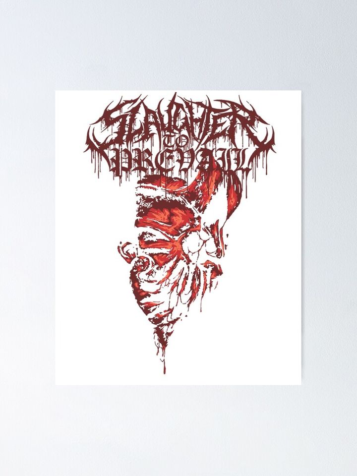Slaughter to Prevail Wall Poster - Collectible Band Graphic Print