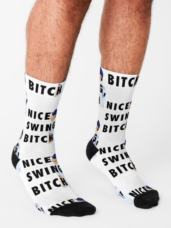 Joe Kelly Nice Swing baseball | Socks