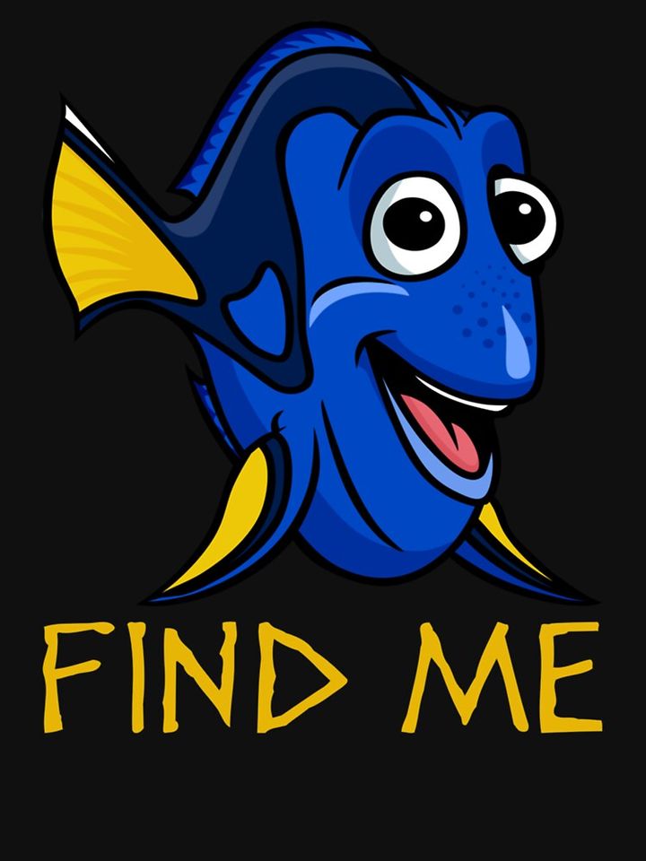 Finding Dory   Racerback Tank Top