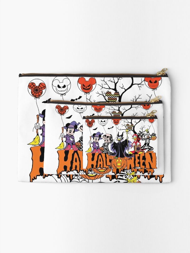 Disney Mickey and Villian Halloween Makeup Bag