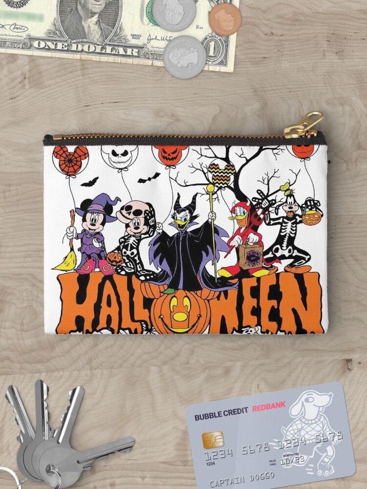Disney Mickey and Villian Halloween Makeup Bag