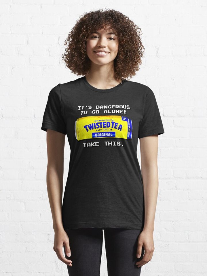 Twisted Tea - Its Dangerous To Go Alone Essential T-Shirt