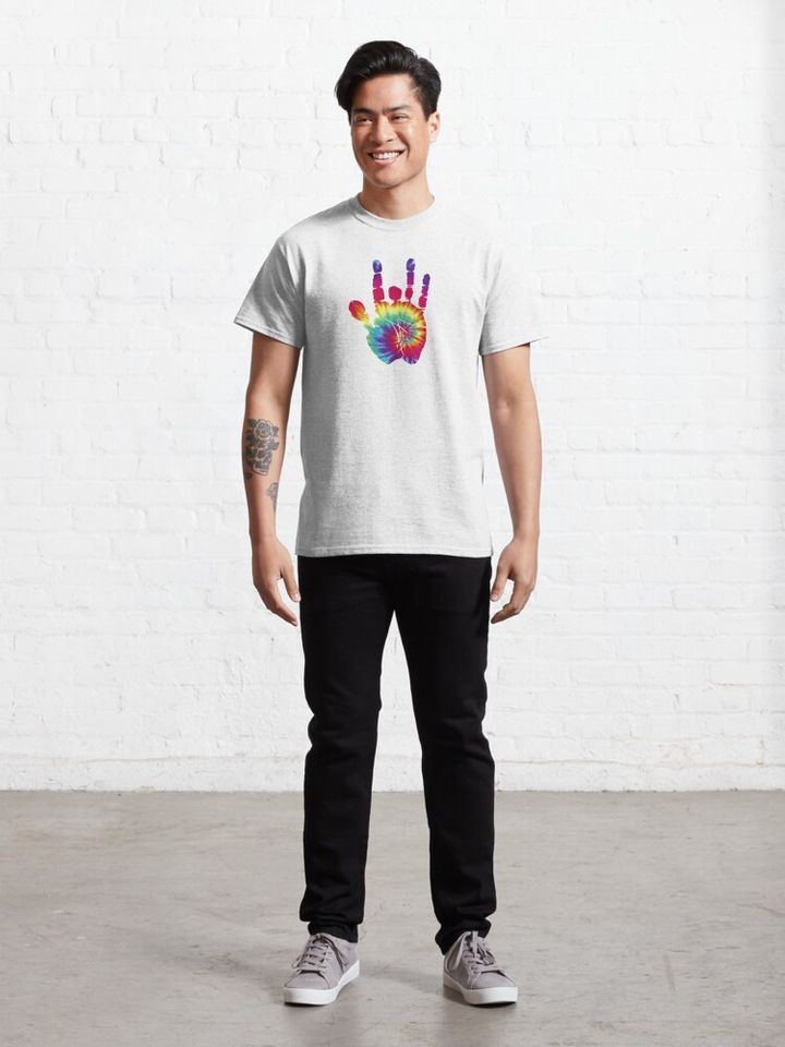 Jerry Tie Dye Hand Classic T-Shirt