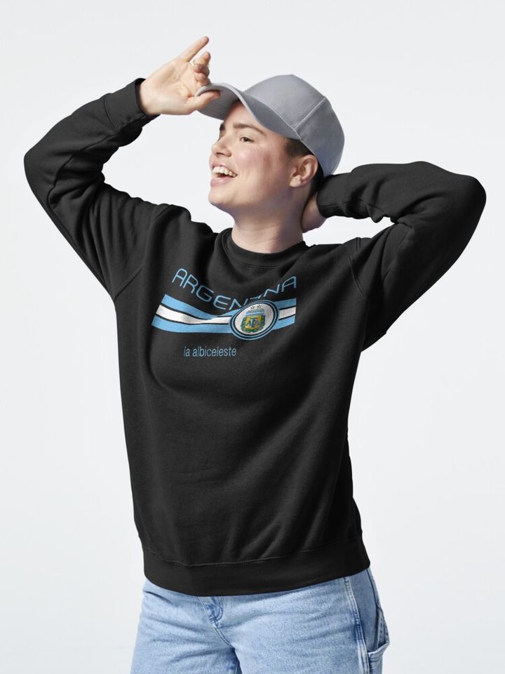 Football Argentina Pullover Sweatshirt