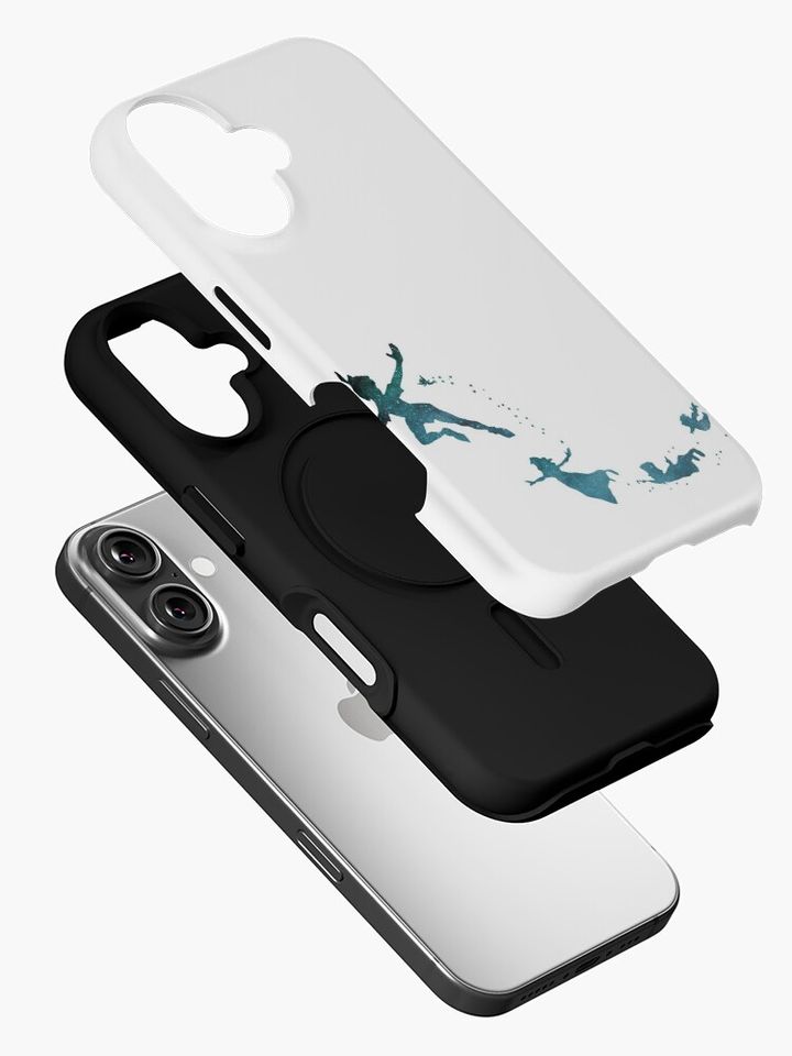 Peter Pan Illustration iPhone Case