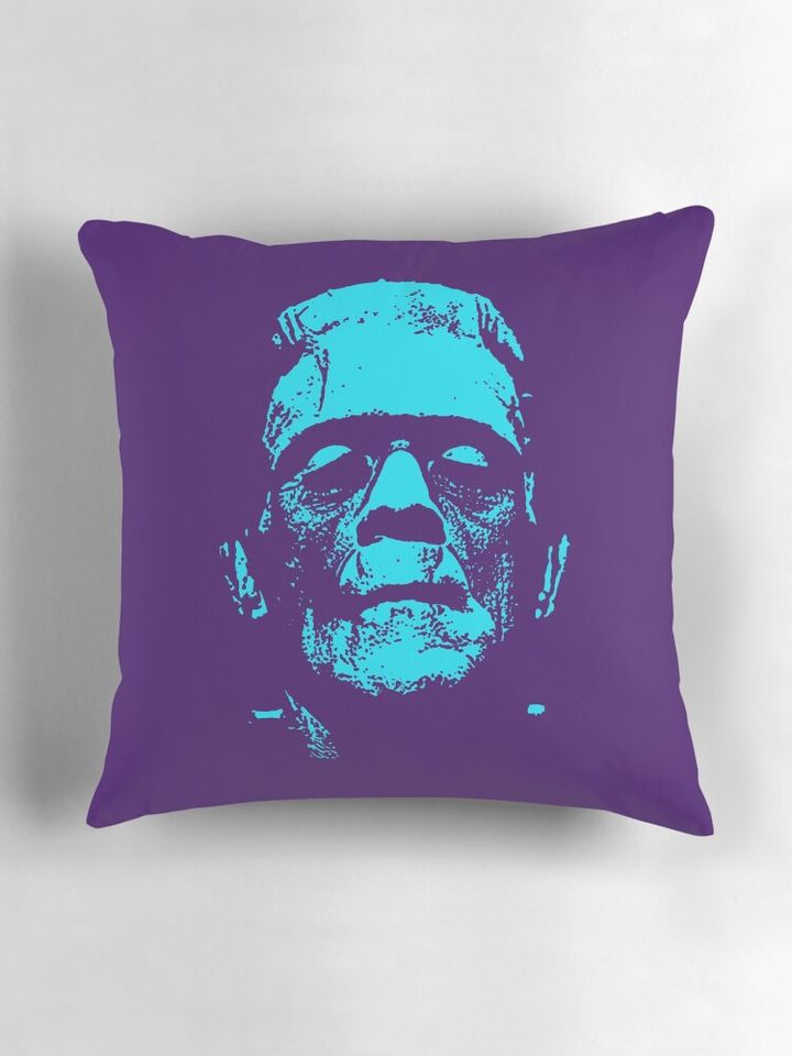 Monster (Blue) Pillow