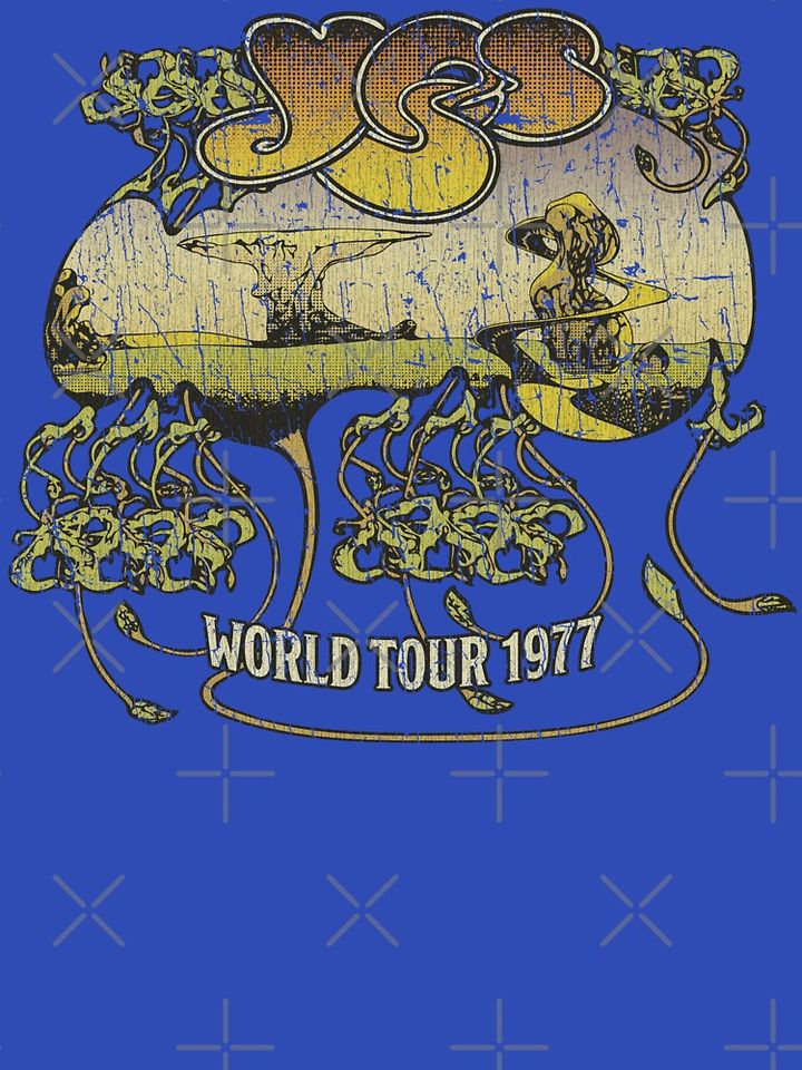 Yes World Tour 1977 Classic T-Shirt