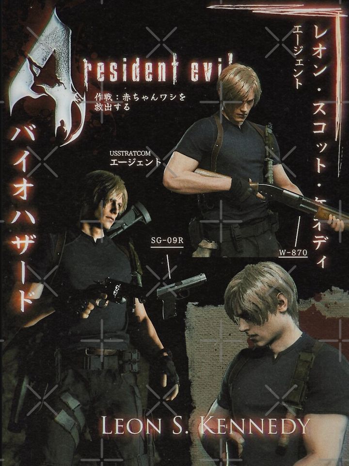 Leon Kennedy Character Poster Essential T-Shirt