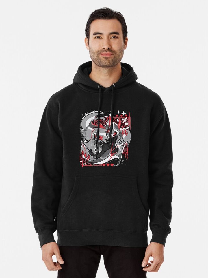 Hazbin Hotel Charlie & Vaggie Pullover Hoodie