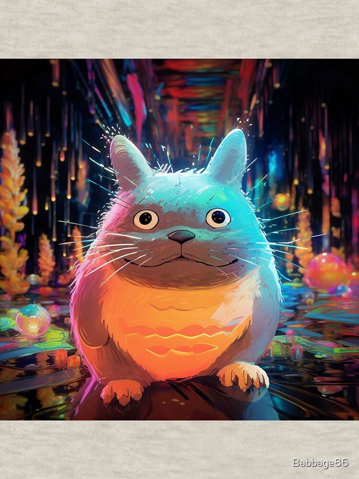 Totoro Re-Imagined Pullover Sweatshirt