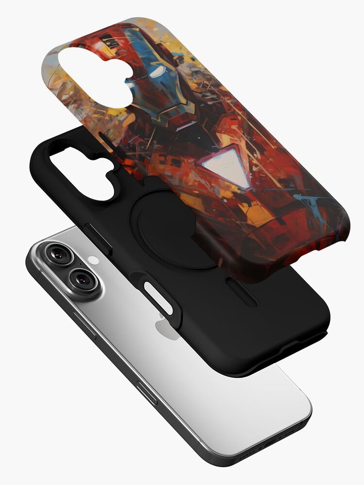 Iron-Man painting iPhone Case