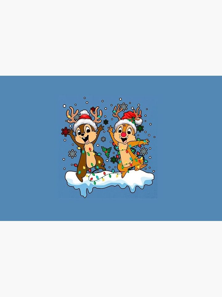 Disney Chip and Dale Christmas Makeup Bag