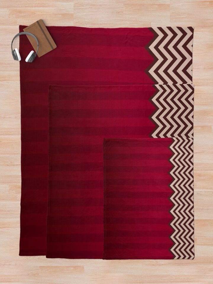 Twin Peaks Red Room Throw Blanket
