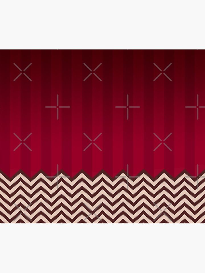 Twin Peaks Red Room Throw Blanket