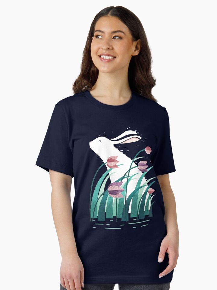 Rabbit Resting Essential T-Shirt for Men and Women