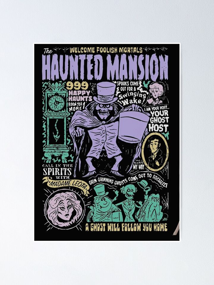 Disney The Haunted Mansion Poster