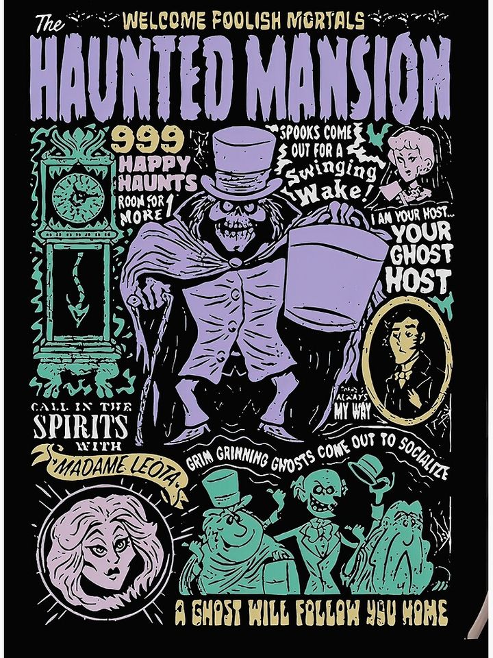 Disney The Haunted Mansion Poster