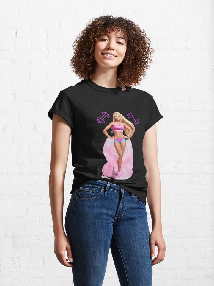 Barbie Fitness  Classic T-Shirt