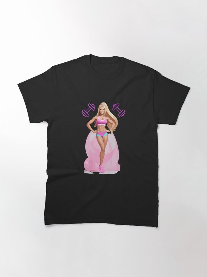 Barbie Fitness  Classic T-Shirt