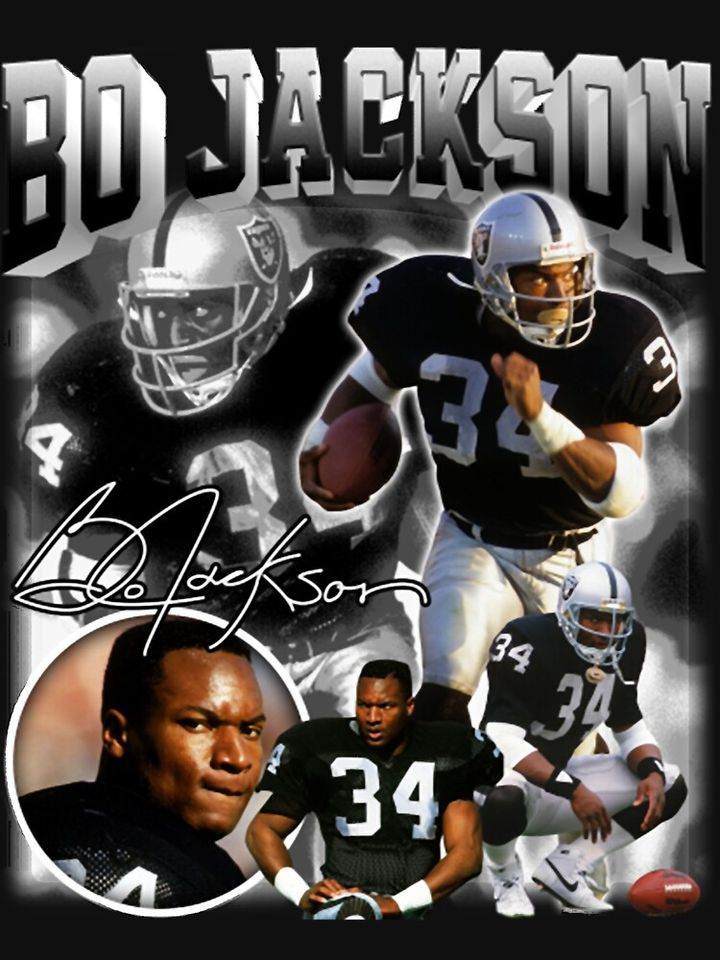 Bo Jackson  Racerback Tank Top
