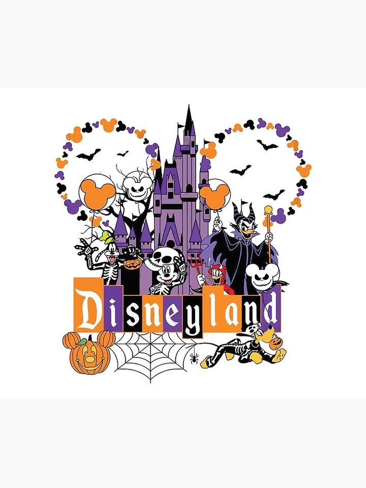 Disney Mickey And Friends Halloween Throw Blanket