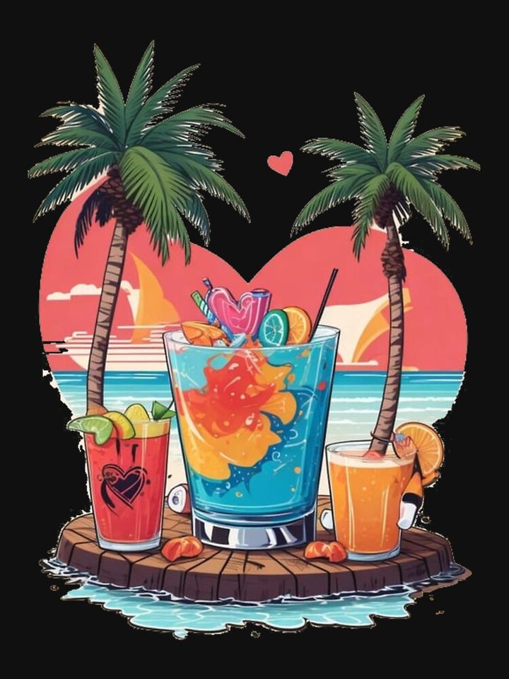 Love Beach Tank Top, Jimmy Buffett Tank Tops