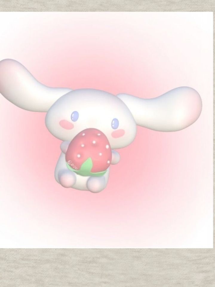 Cinnamoroll strawberry sanrio Pullover Sweatshirt