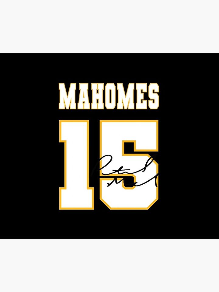Patrick Mahomes 15 Throw Blanket, Gift for Fan