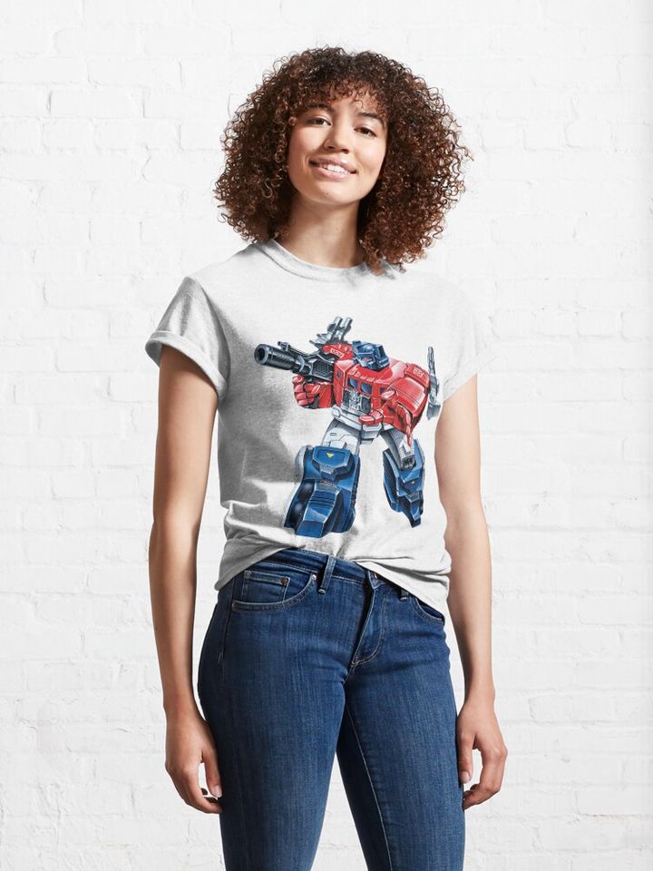Transformers Powermaster Optimus Prime Classic T-Shirt