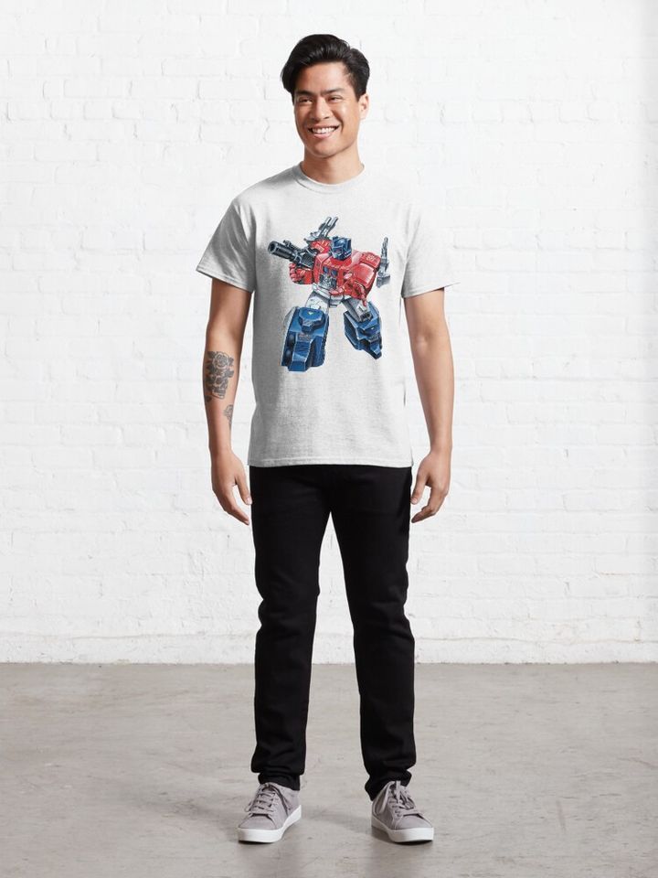 Transformers Powermaster Optimus Prime Classic T-Shirt