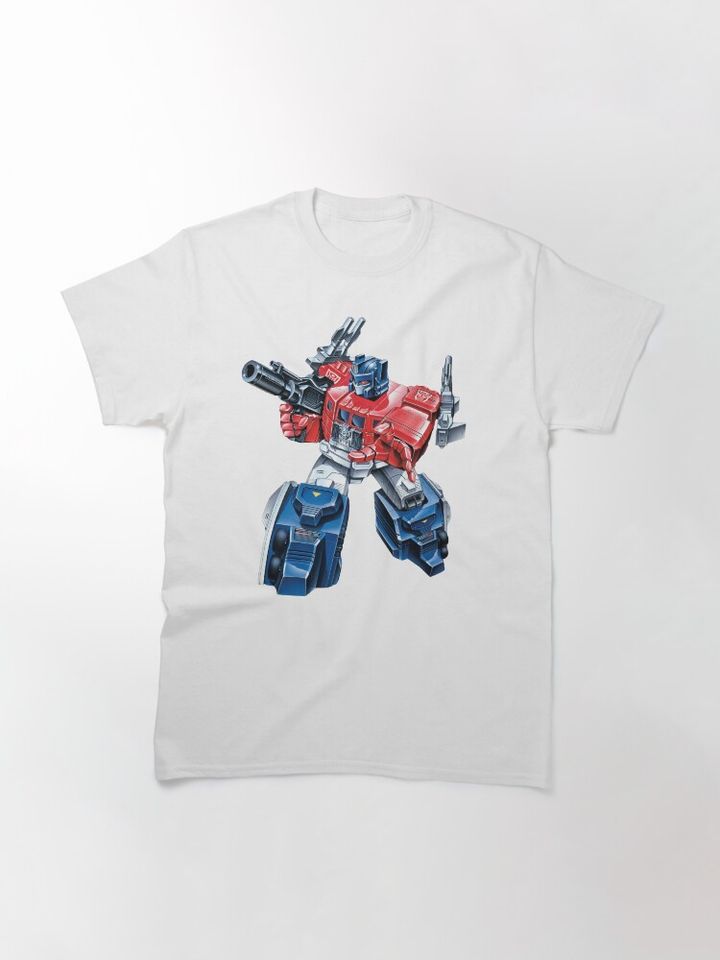 Transformers Powermaster Optimus Prime Classic T-Shirt