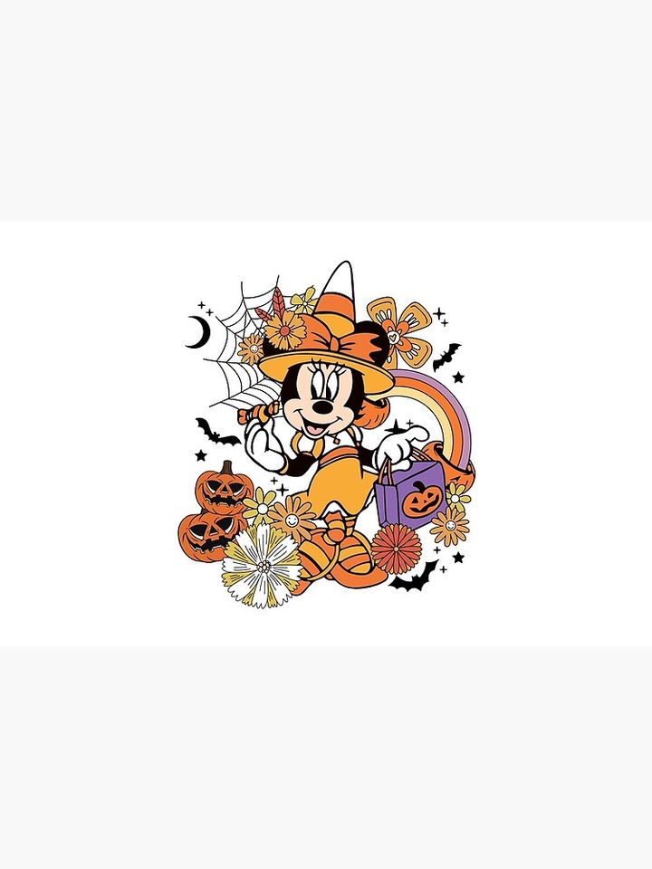 Retro Disney Halloween Cosmetic Bag, Halloween Cosmetic Bag