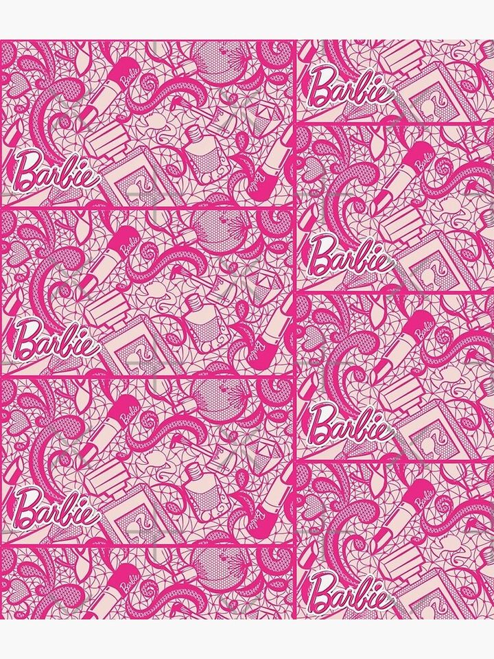 Barbie Background Backpack