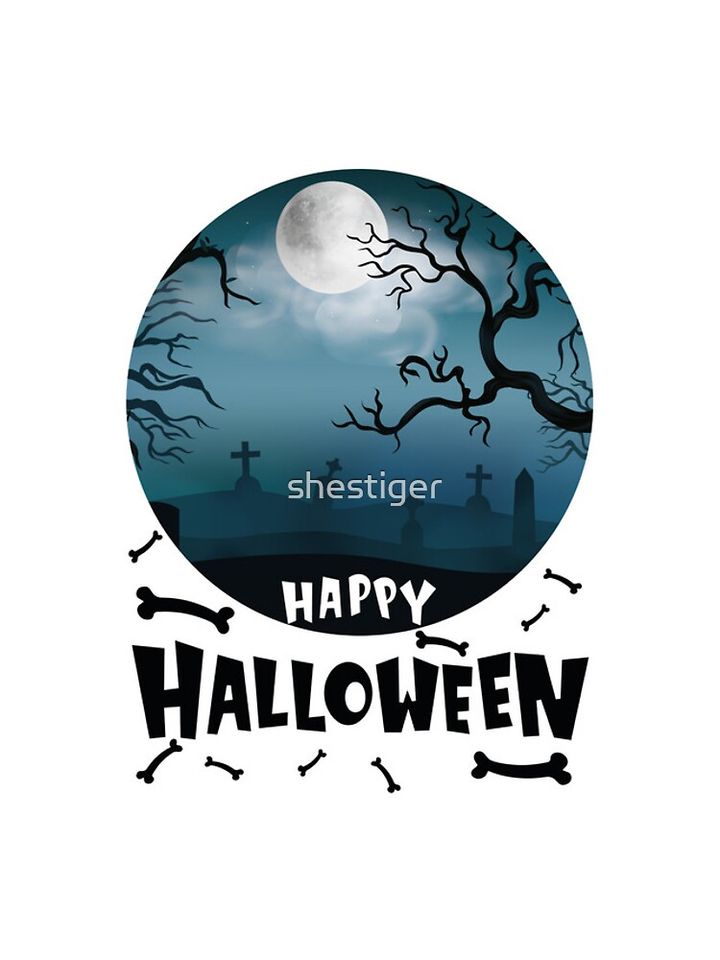 Happy Halloween from the Graveyard iPhone Case