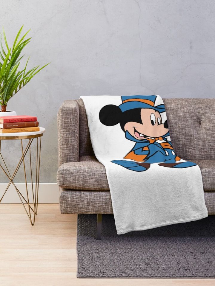 Disney Vampire Mickey Mouse Halloween Throw Blanket