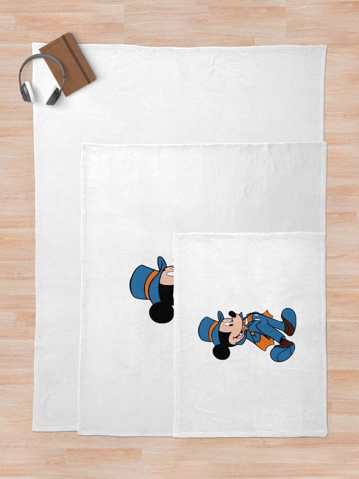 Disney Vampire Mickey Mouse Halloween Throw Blanket