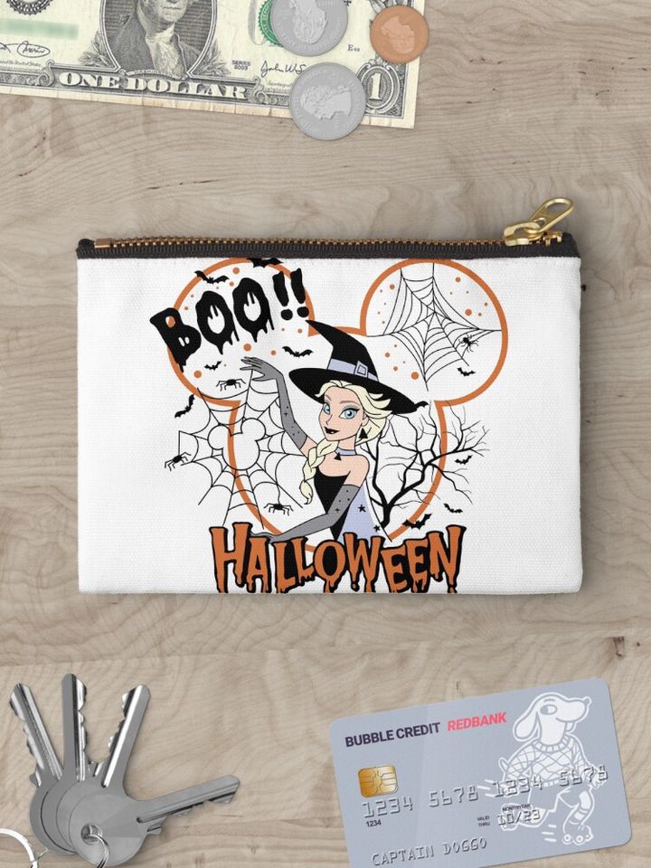 Retro Disney Halloween Princess Makeup Bag
