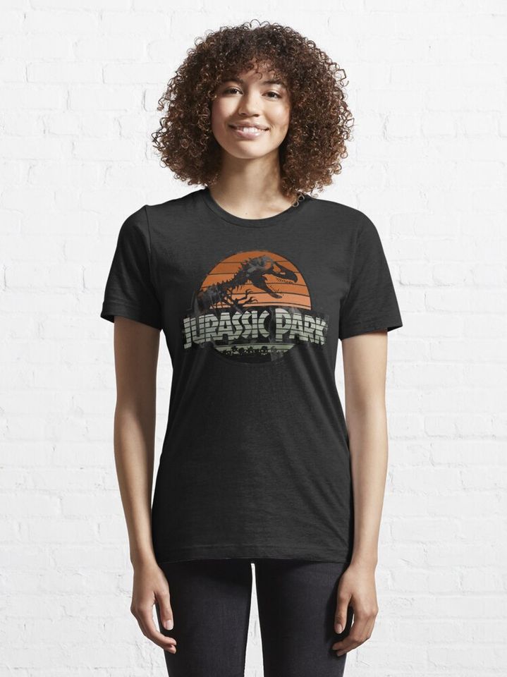 Jurassix Logo Minimalistic Park Sunset Essential T-Shirt