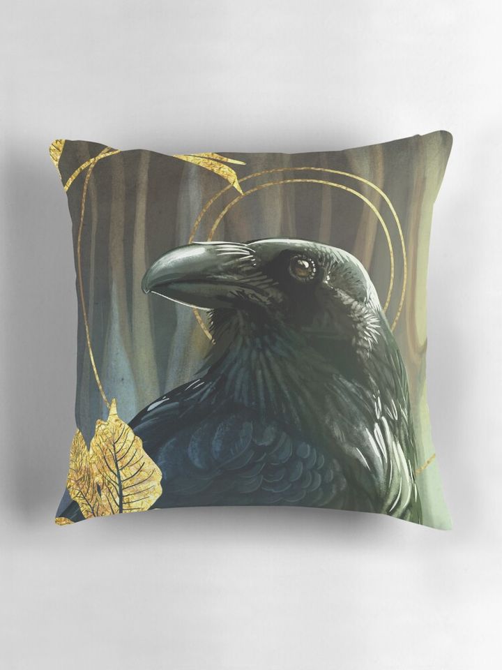 Crow'ctober Pillow