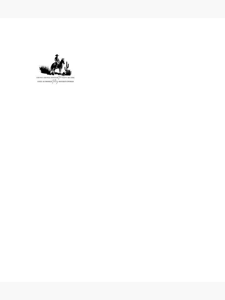 I Do Not and Will Not Fear Tomorrow Backpack