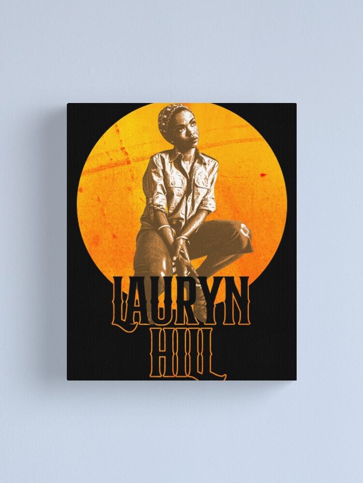 Lauryn Hill Bootleg Halftone Canvas