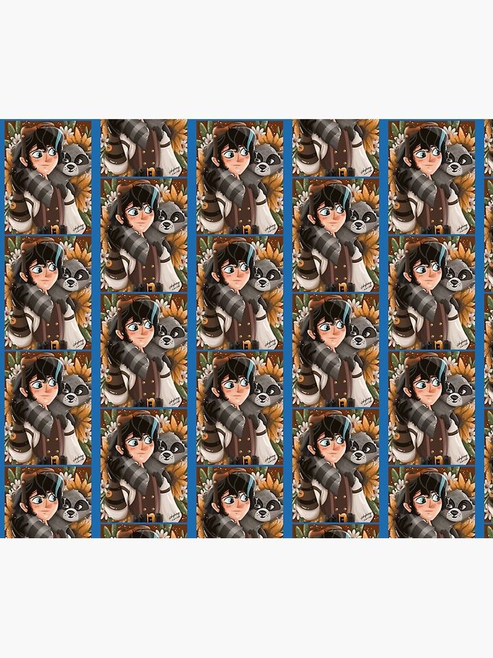 Varian Tangled Print Throw Blanket
