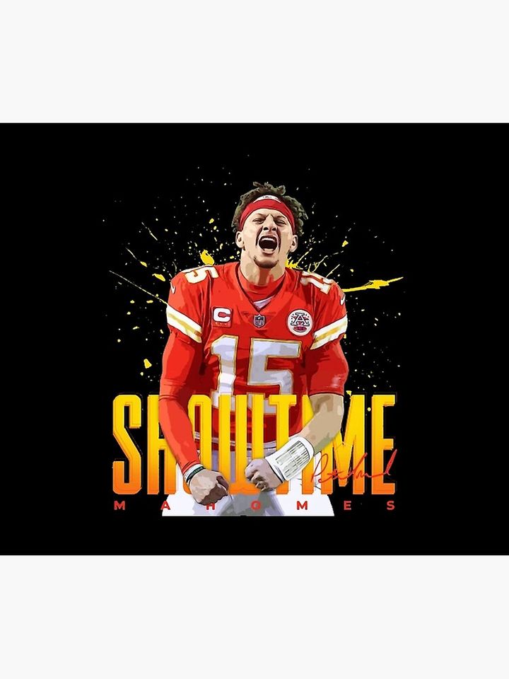 Patrick Mahomes Throw Blanket, Gift for Fan