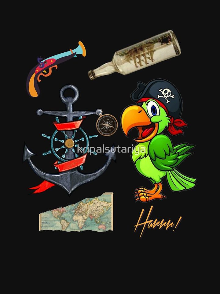 Pirate's Harrr Tank Top, Jimmy Buffett Tank Tops