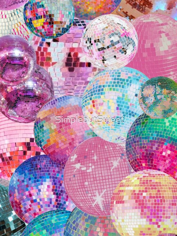Colorful Disco Ball iPhone Case