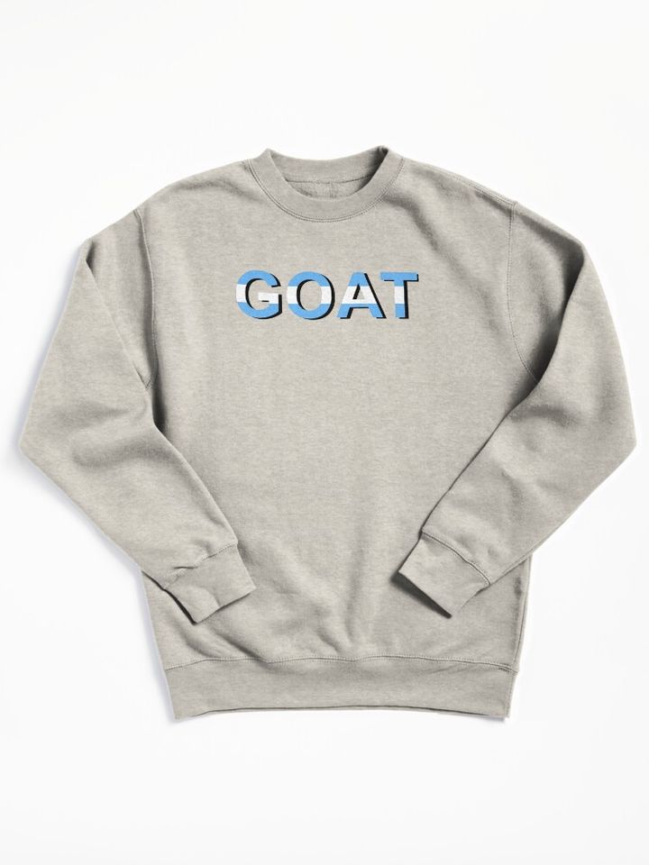 Messi The Goat Ver.2 Pullover Sweatshirt
