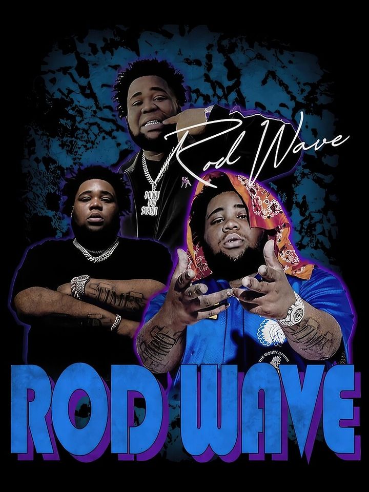 Rod Wave Vintage 1990 Poster