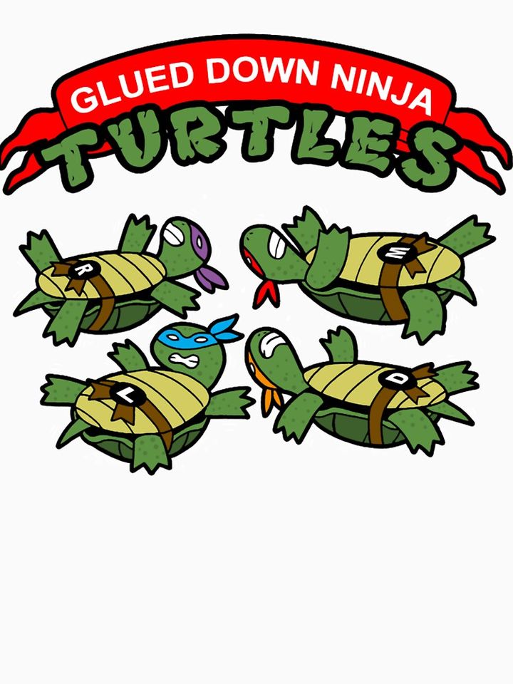 Funny Cute Ninja Turtles TMNT Cartoon Hoodie