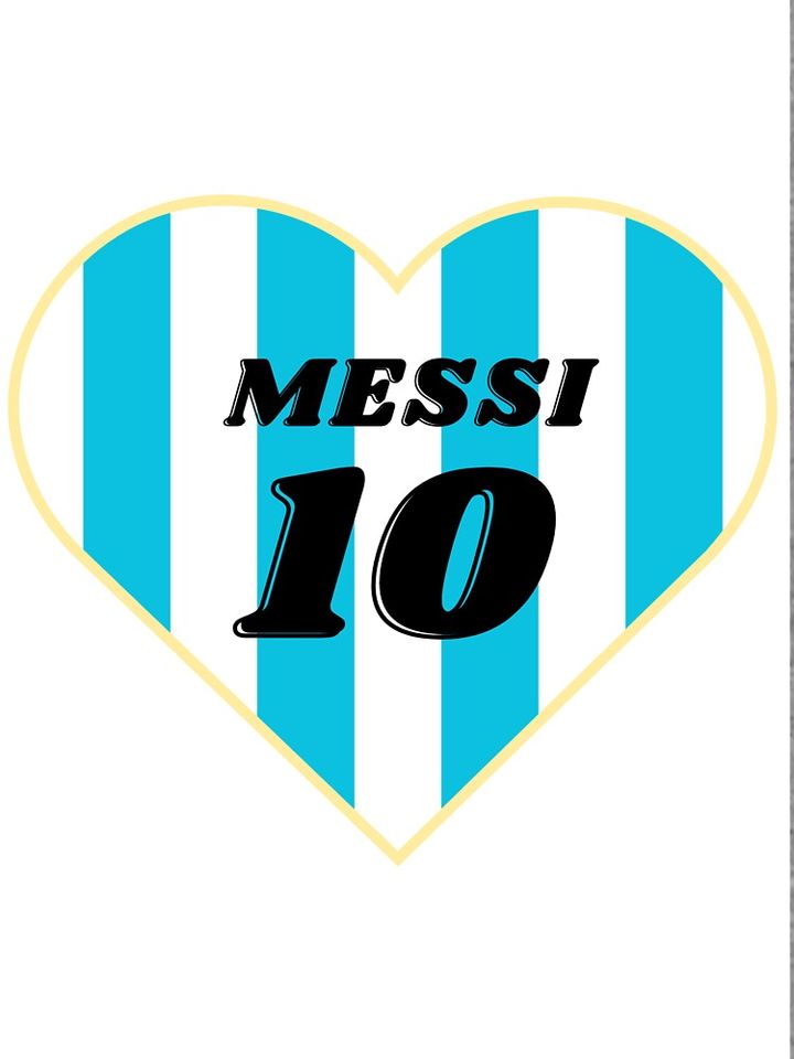 MESSI HEART Sweatshirt, Lionel Messi Sweatshirt, Messi Fan Sweater