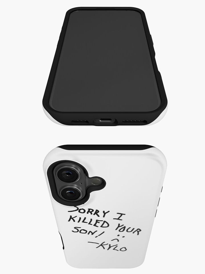 Sorry I Killed Your Son :( - Kylo iPhone Case